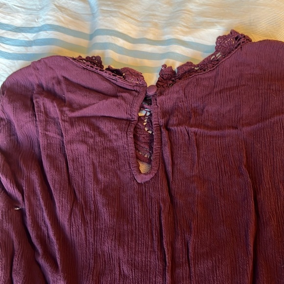 Burgundy torrid top - Picture 4 of 4